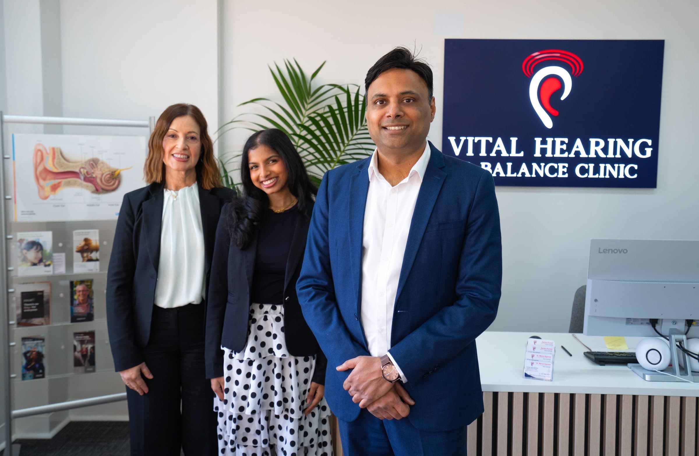 The Vital Hearing and Balance Clinic team